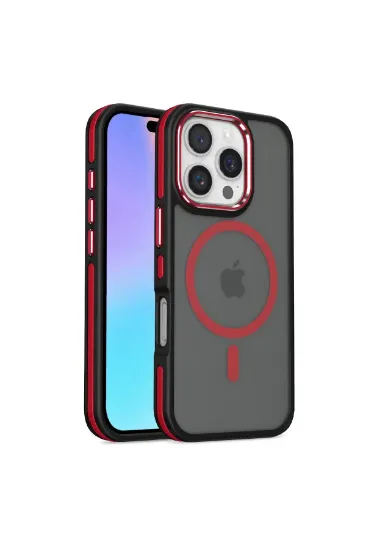Joko iPhone 16 Pro Winner Magsafe Kapak - Kırmızı resmi