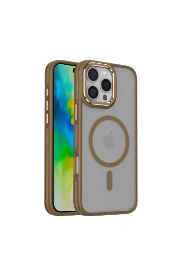 Joko iPhone 16 Pro Max Winner Magsafe Kapak - Bronz resmi