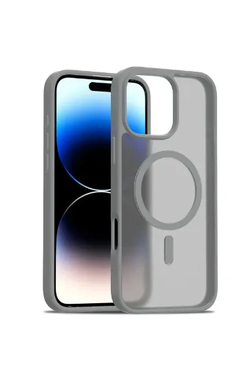 Joko iPhone 16 Pro Jota Magsafe Kapak - Titan Gri resmi