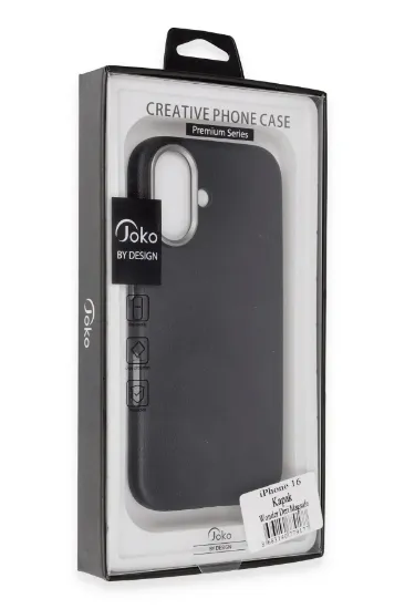 Joko iPhone 16 Wonder Deri Magsafe Kapak - Lacivert resmi