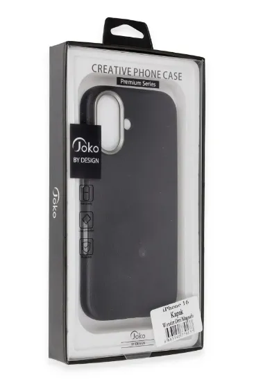 Joko iPhone 16 Wonder Deri Magsafe Kapak - Kahverengi resmi