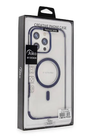 Joko iPhone 16 Pro Max Hilton Magsafe Kapak - Lacivert resmi