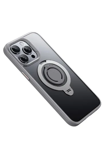 Joko iPhone 15 Pro Max Avatar 360 Dönen Magsafe Kapak - Titan Gri resmi