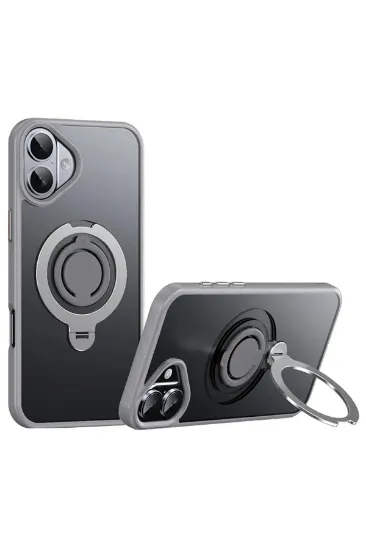 Joko iPhone 16 Plus Avatar 360 Dönen Magsafe Kapak - Titan Gri resmi
