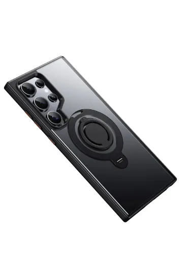 Joko Samsung Galaxy S24 Ultra Avatar 360 Dönen Magsafe Kapak - Siyah resmi