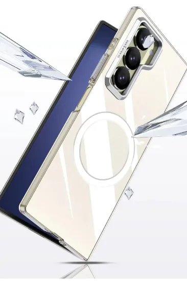 Joko Samsung Galaxy Z Fold 6 Crystal Magsafe Kapak - Şeffaf resmi