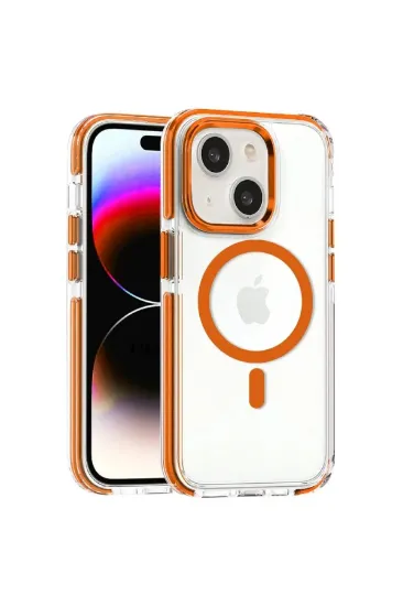 Joko iPhone 14 Bella Magsafe Kapak - Turuncu resmi