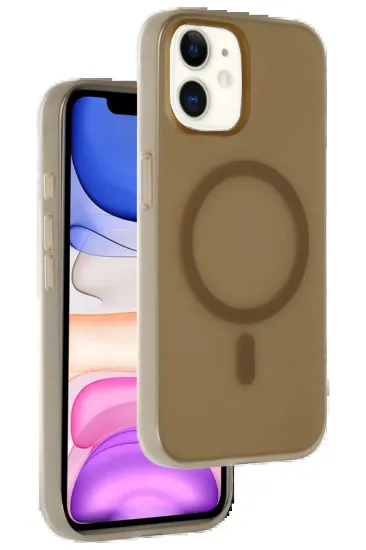 Joko iPhone 11 Tuna PC Slim Magsafe Kapak - Desert resmi