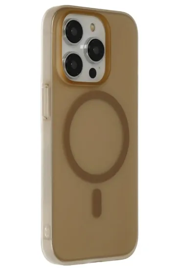 Joko iPhone 14 Pro Max Tuna PC Slim Magsafe Kapak - Desert resmi