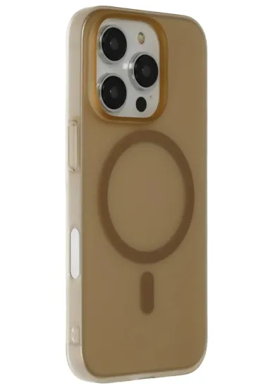 Joko iPhone 16 Pro Tuna PC Slim Magsafe Kapak - Çöl Titanyum resmi