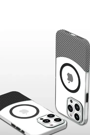 Joko iPhone 16 Pro Max Carbon Puzzle Magsafe Kapak - Çöl Titanyum resmi