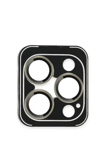 Joko iPhone 16 Pro Max PVD Metal Kamera Lens - Natural Grey resmi