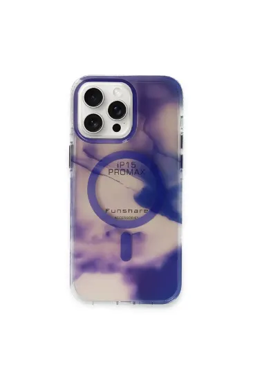 Joko iPhone 15 Pro Max Phantom Magsafe Kapak - Mor resmi