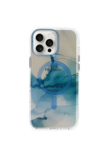 Joko iPhone 16 Pro Max Phantom Magsafe Kapak - Mavi resmi