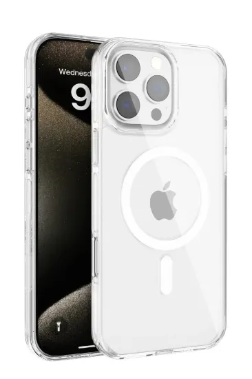 Joko iPhone 16 Pro Max Gleam PC Sert Magsafe Kılıf - Şeffaf resmi