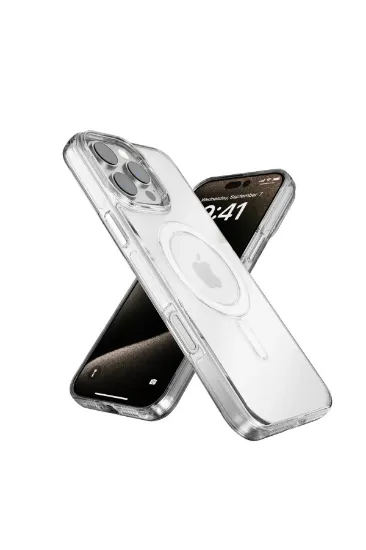 Joko iPhone 16 Pro Max Gleam PC Sert Magsafe Kılıf - Şeffaf resmi