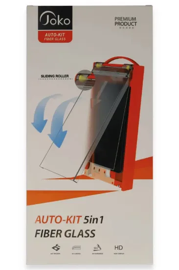 Joko Xiaomi Redmi Note 14 Pro 4G AutoKit 5in1 Fiber Cam Ekran Koruyucu resmi