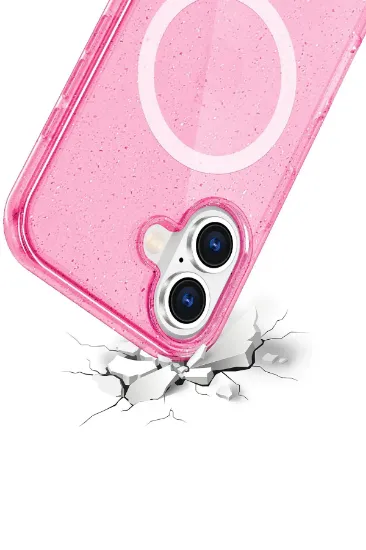 Joko Apple iPhone 16 Star Magsafe Kapak - Pembe resmi
