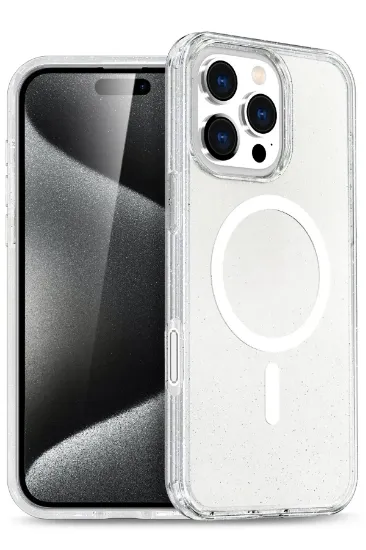 Joko Apple iPhone 16 Pro Max Star Magsafe Kapak - Şeffaf resmi