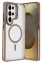 Joko Samsung Galaxy S25 Ultra Flet Lens Magsafe Kapak - Gold resmi