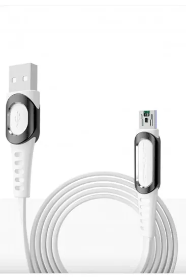 Konfulon DC24 Micro USB Kablo 1.2M 4A - Beyaz resmi