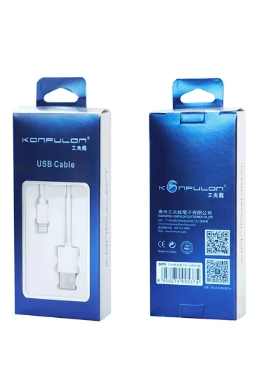 Konfulon S05 Lightning Kablo iphone Uyumlu 1M 2.1A resmi