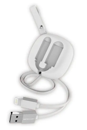 Konfulon S80 Lightning Kablo iphone Uyumlu 20cm-1M 2A - Beyaz resmi