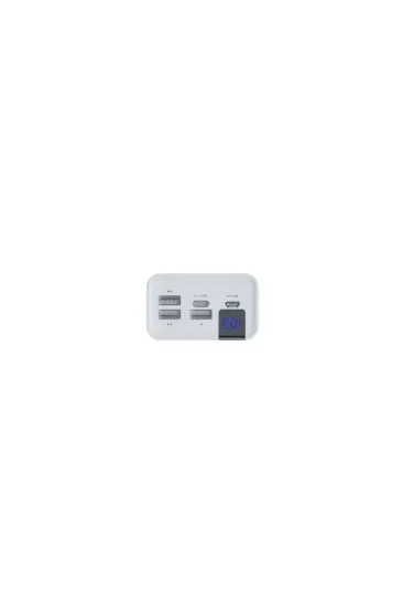 Konfulon A19 Dijital Ekranlı Powerbank 30.000 mAh Hızlı Şarj - Beyaz resmi