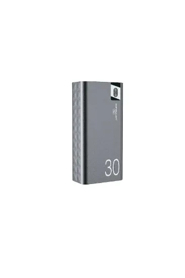 Konfulon A19 Dijital Ekranlı Powerbank 30.000 mAh Hızlı Şarj - Siyah resmi