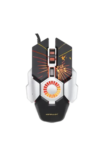 Konfulon G16 RGB Işıklı Kablolu Gamer Mouse resmi