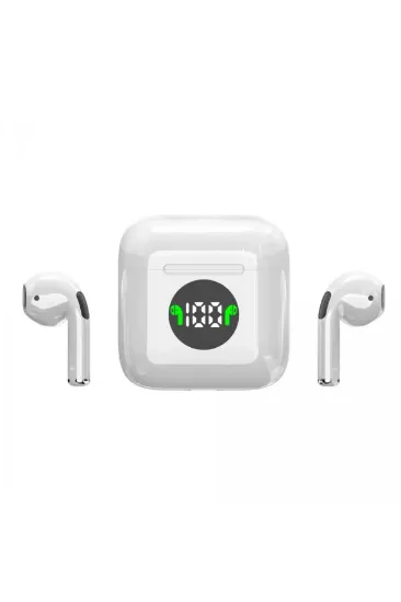 Konfulon BTS12 Kablosuz Airpods Kulaklık - Beyaz resmi