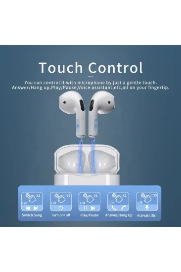 Konfulon BTS21 Kablosuz Airpods Kulaklık - Beyaz resmi