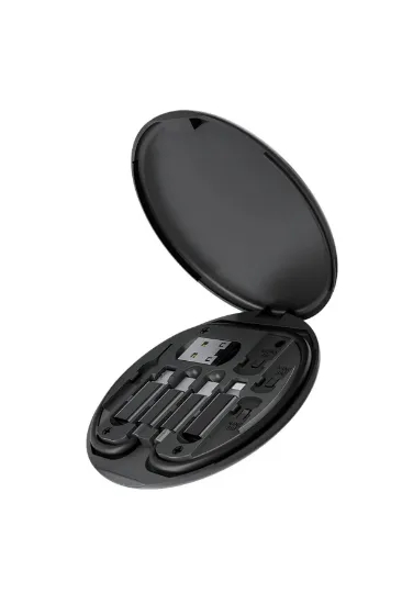 Konfulon SN06 3in1 Kablo ve Kart Düzenleyici - Siyah resmi