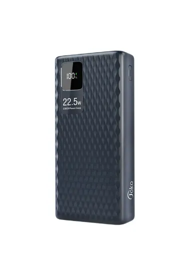 Konfulon A26Q Powerbank 30.000 mAh PD 20W Hızlı Şarj - Siyah resmi