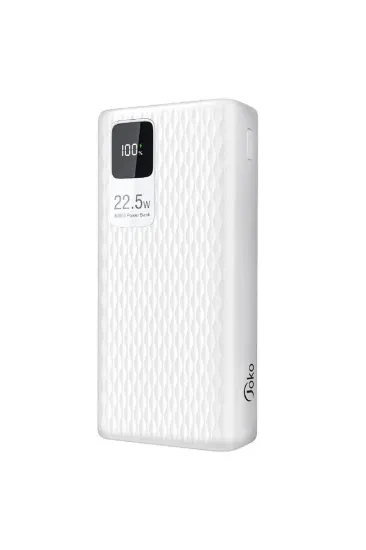 Konfulon A26Q Powerbank 30.000 mAh PD 20W Hızlı Şarj - Beyaz resmi