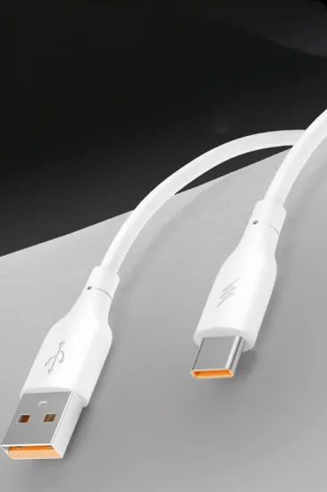 Konfulon DC64 USB to Lightning 1M 3.0A Hızlı Şarj Kablo - Beyaz resmi