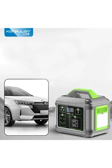 Konfulon CN05 Powerbank 600W 128.000 mAh Kamp Şarj 60W PD - Siyah resmi