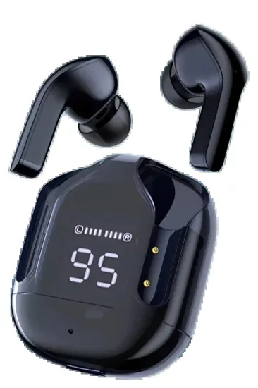 Konfulon GT13 Dijital Şarj Göstergeli Kablosuz Airpods Kulaklık - Siyah resmi