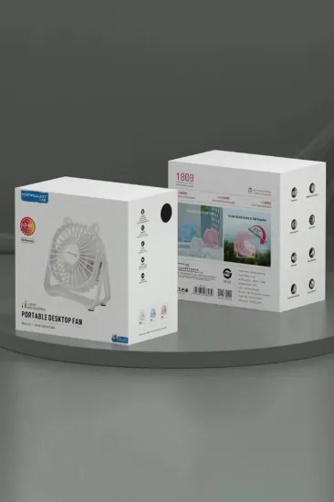 Konfulon FS23 Masaüstü Soğutma Fanı - Beyaz resmi