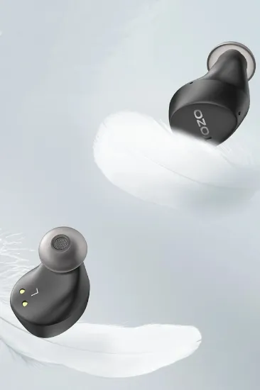 Tozo Agile Dots Ultra Hafif Bluetooth 5.3 Kablosuz TWS Airpods Kulaklık - Siyah resmi
