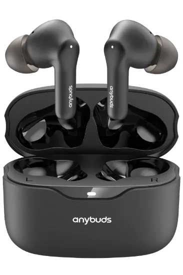 Tozo Anybuds Pro Aktif Gürültü Engelleyici Özellikli Bluetooth 5.3 Kablosuz TWS Airpods Kulaklık - Siyah resmi