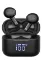 Tozo T21 Tonal Fits Dijital Şarj Göstergeli IPX8 Su Geçirmez 14.2mm Dinamik Sürücü Kablosuz TWS Airpods Kulaklık - Siyah resmi