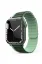 Movenchy Apple Watch 42mm MO-WB1 Çift Renk Mıknatıslı Silikon Kordon - Koyu Yeşil-Açık Yeşil resmi