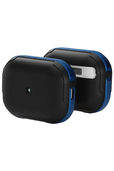 Movenchy Airpods 3 (3.nesil) MO-A8 Armor Kılıf - Lacivert resmi