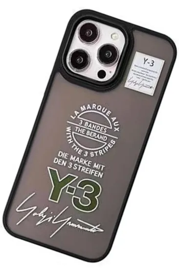 Movenchy iPhone 15 Pro Max Terra Desenli Kapak - Siyah - 1 resmi