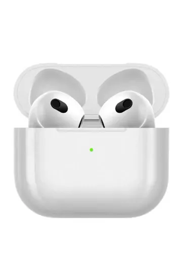 Movenchy Airpods Tesna Buds 4 Aktif Gürültü Engelleyici Özellikli Bluetooth Kulaklık - Beyaz resmi