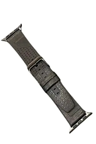 Movenchy Watch 45mm Buff Deri Kordon - Siyah resmi