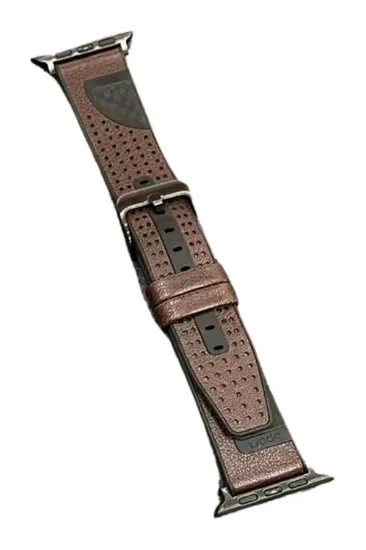 Movenchy Watch 45mm Buff Deri Kordon - Kahverengi resmi