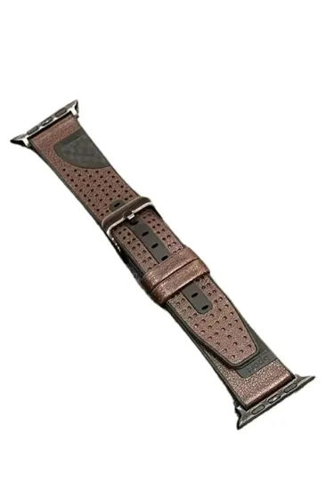 Movenchy Watch 45mm Buff Deri Kordon - Kahverengi resmi