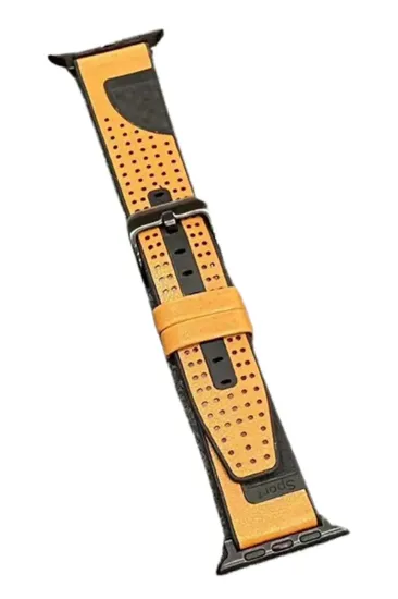Movenchy Watch 45mm Buff Deri Kordon - Taba resmi